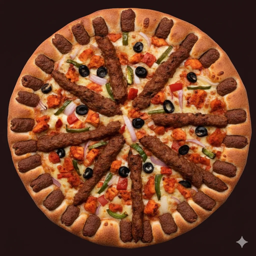 Kababish Crust Pizza