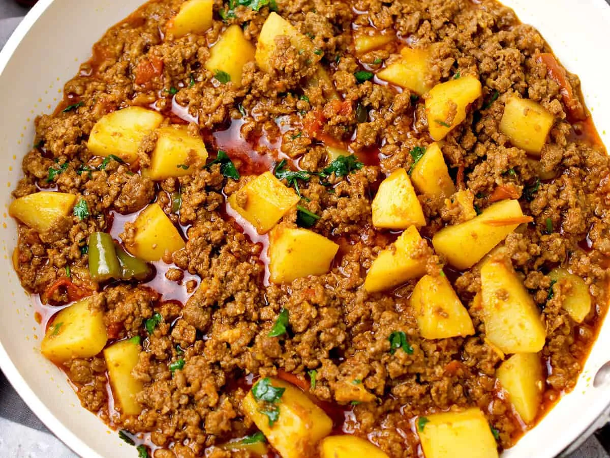 Beef Qeema Plate