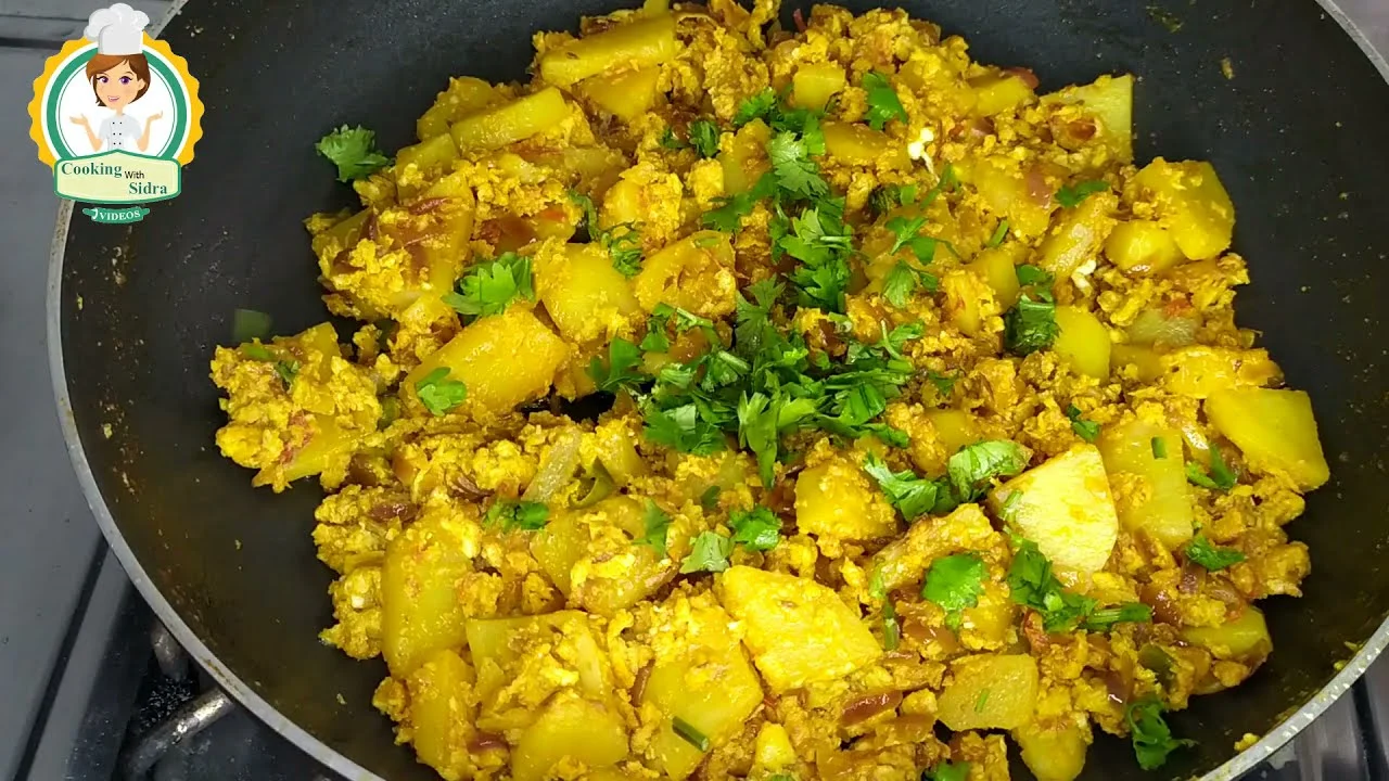 Aloo Anda Plate